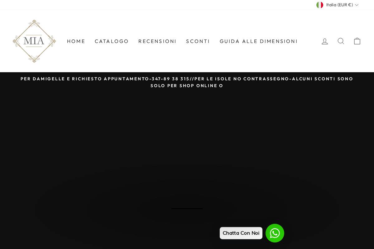 Miamanzoni homepage screenshot