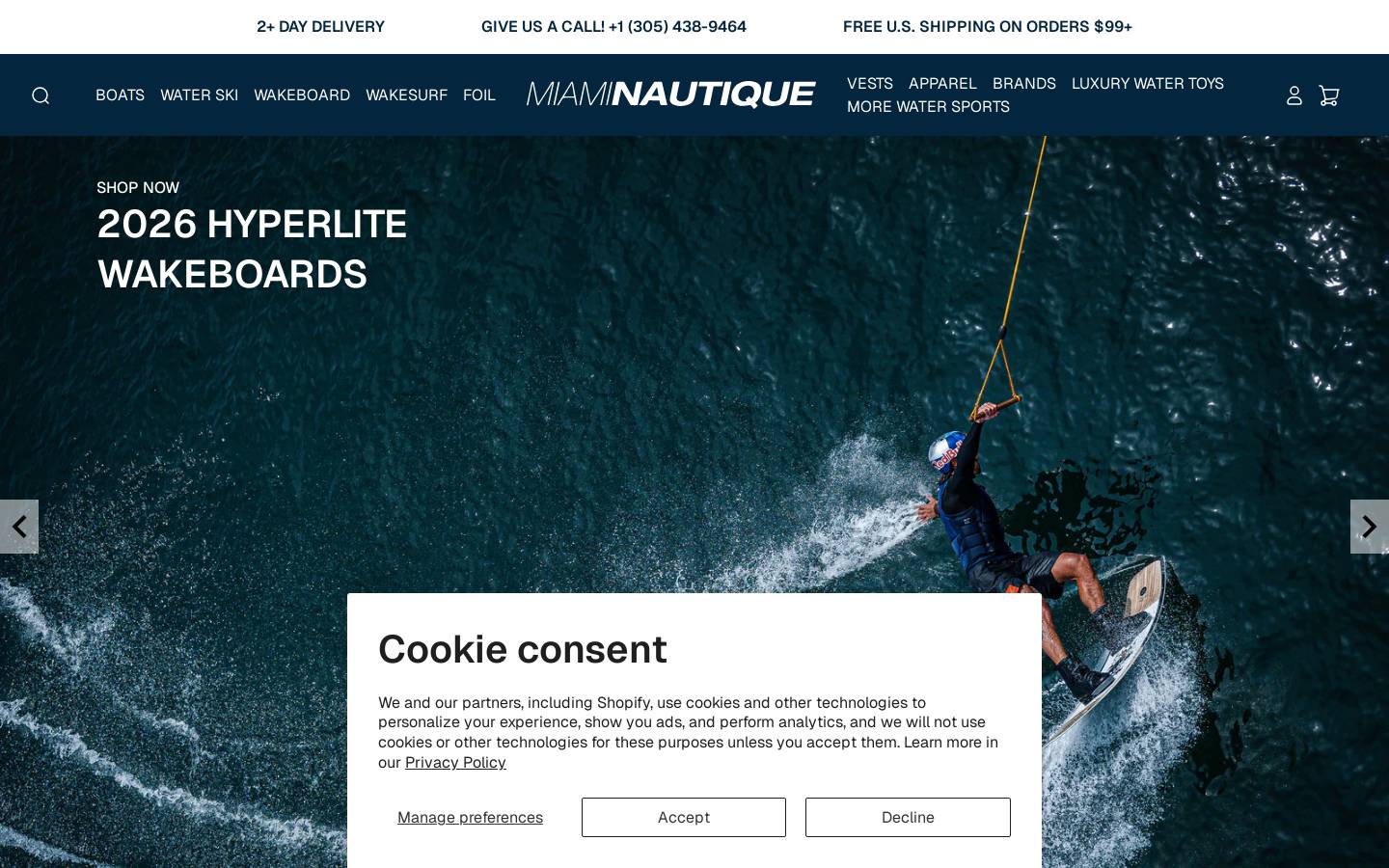 miaminautique.com homepage screenshot