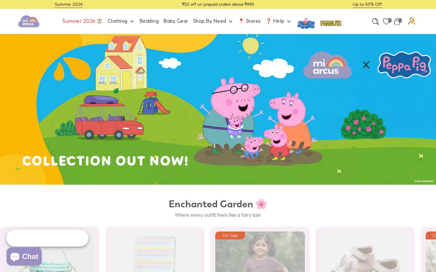 miarcus.com homepage screenshot