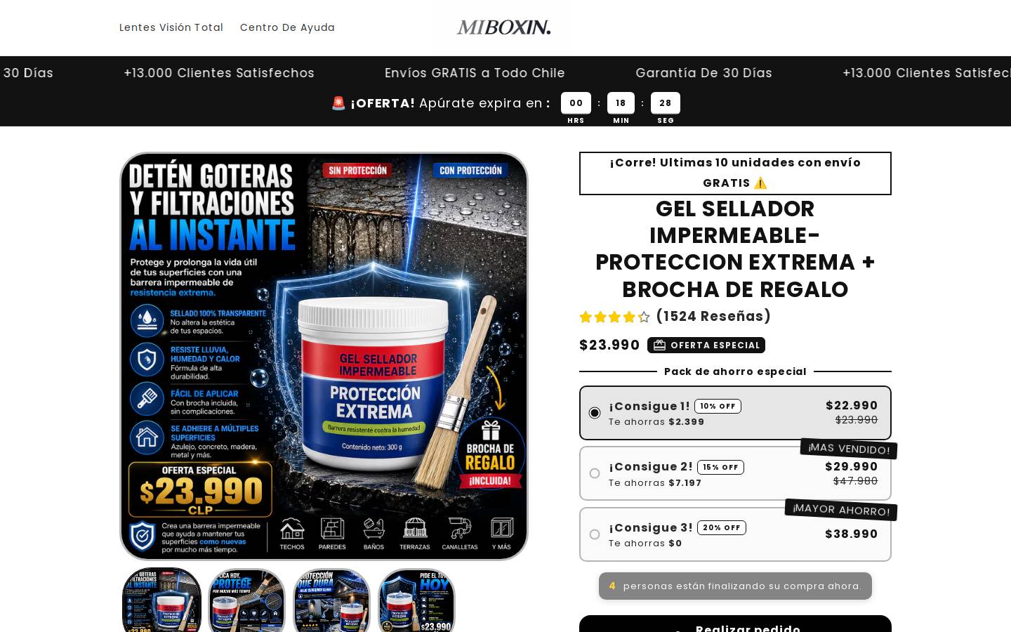 miboxin.com homepage screenshot