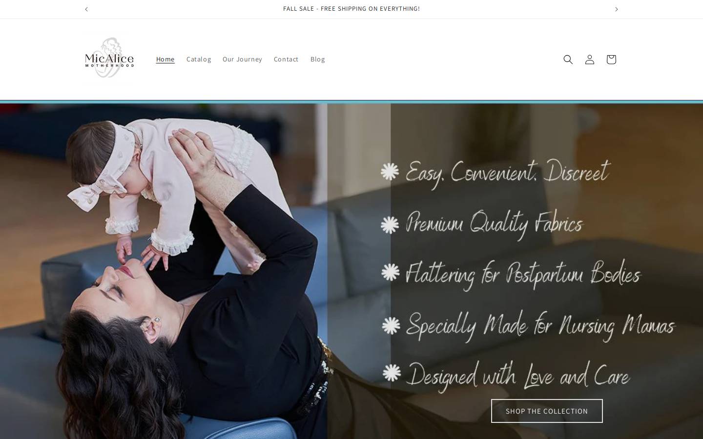 micalice.com homepage screenshot