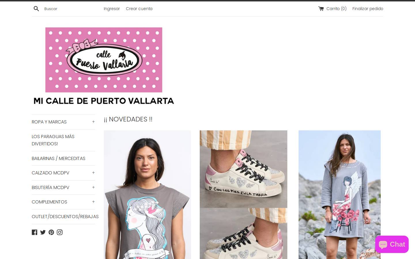 micalledepuertovallarta.com homepage screenshot
