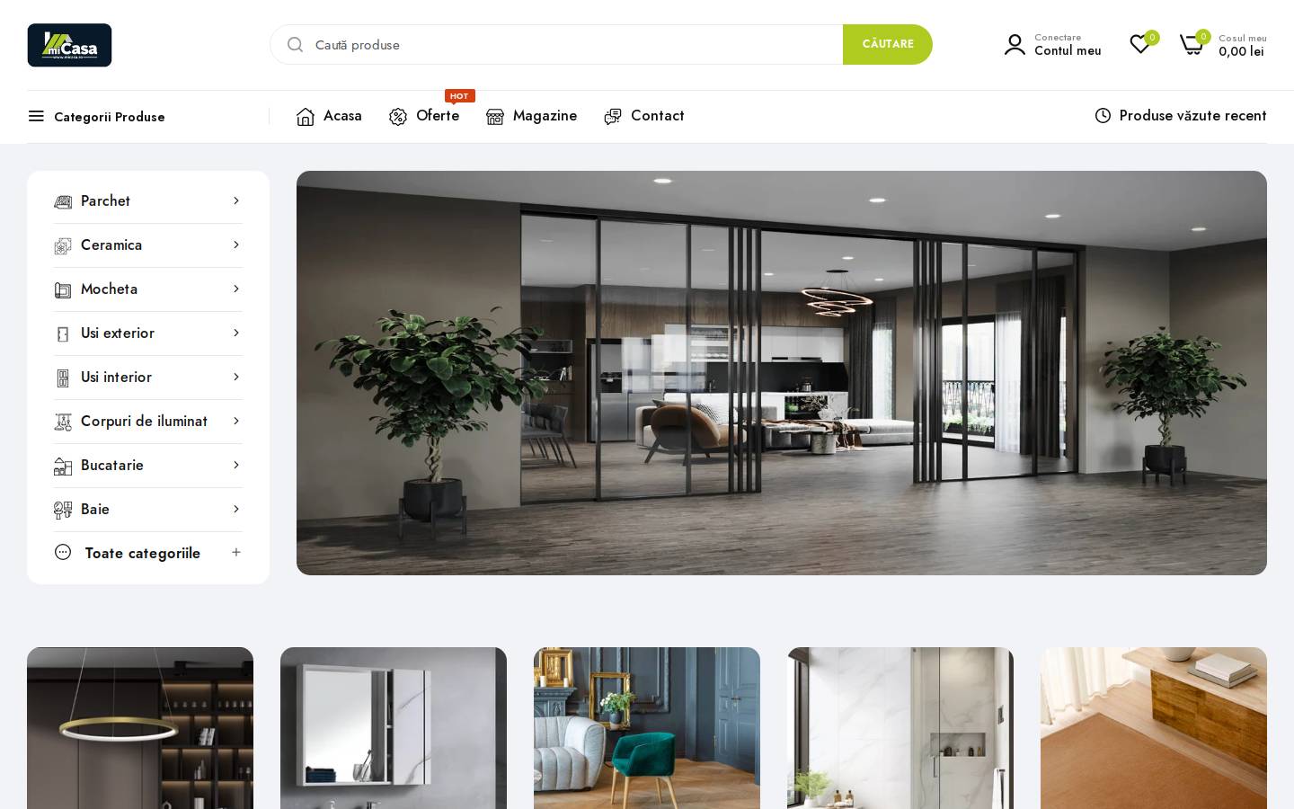 micasa.ro homepage screenshot