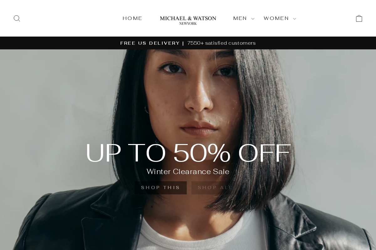 michaelandwatson.com homepage screenshot