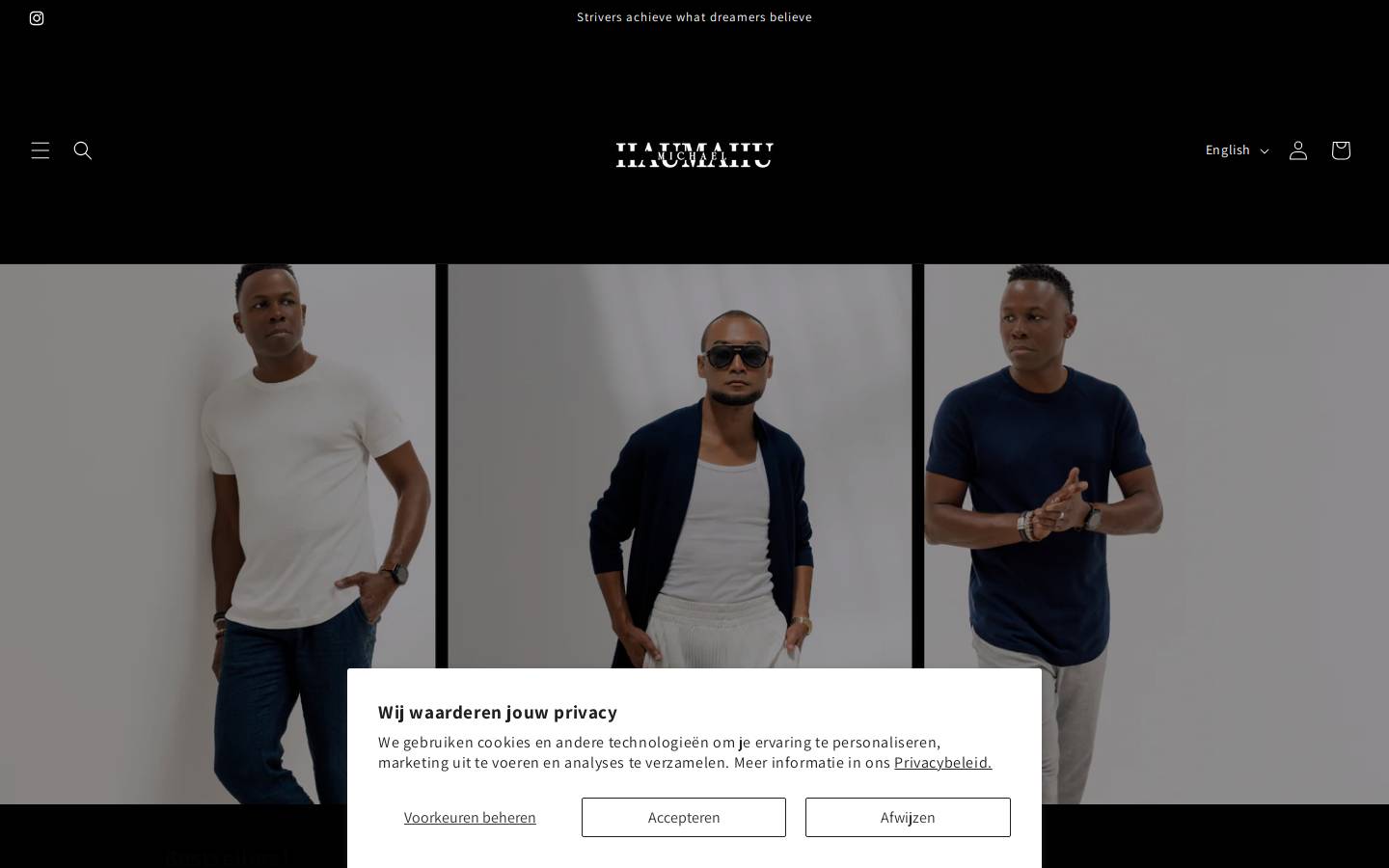 michaelhaumahu.com homepage screenshot