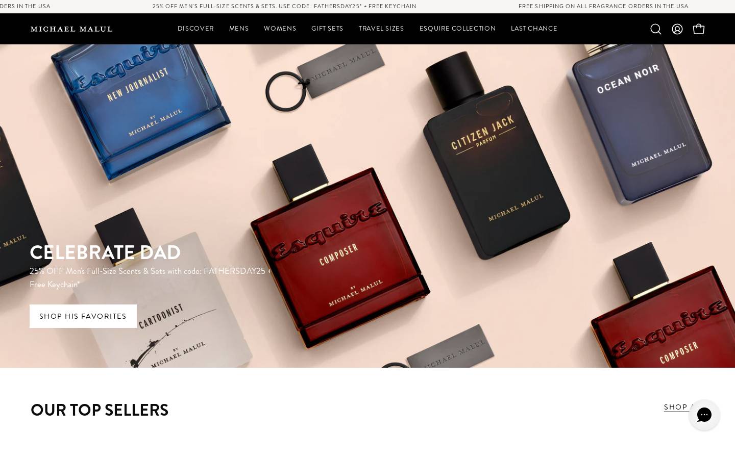 michaelmalul.com homepage screenshot