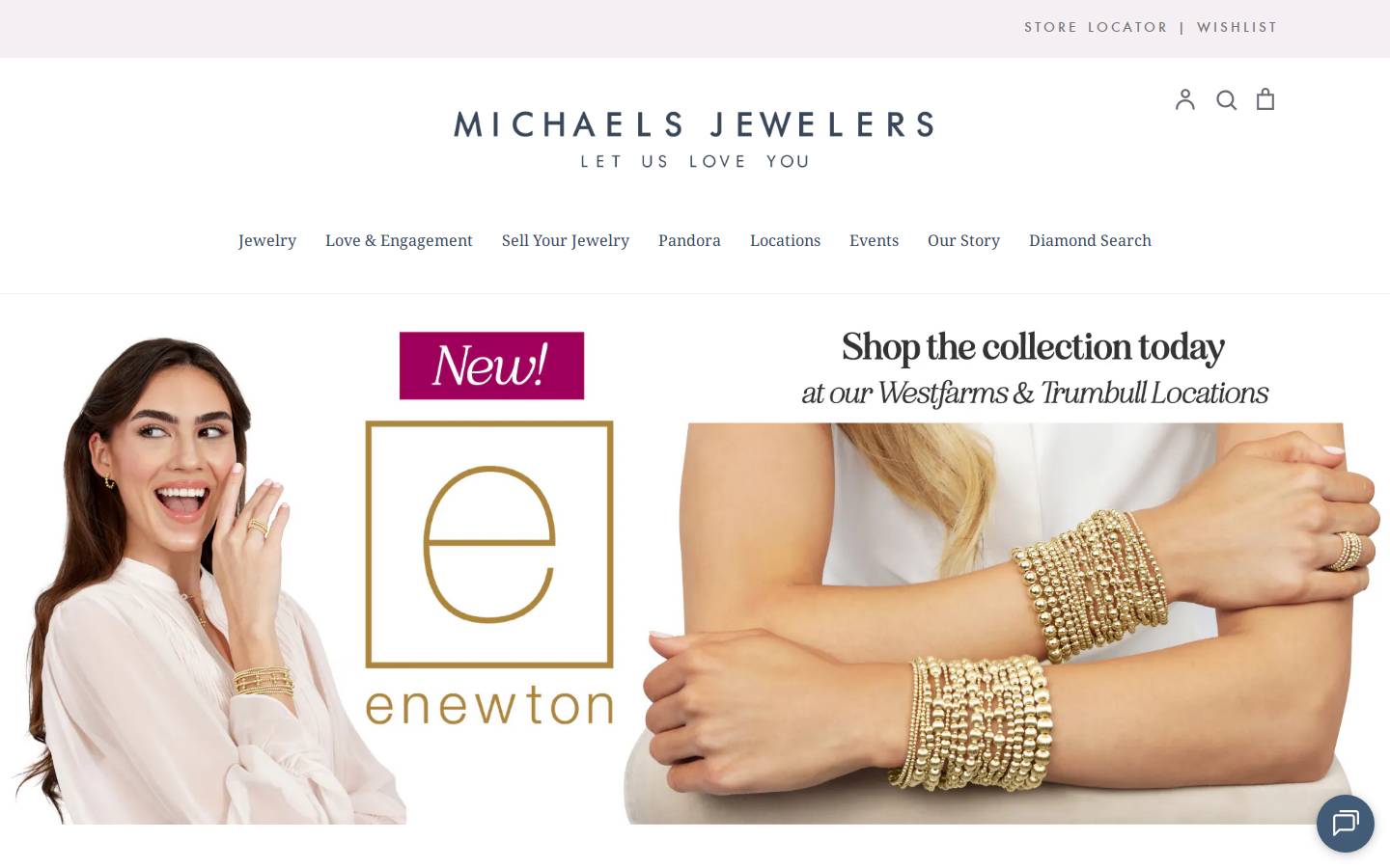 michaelsjewelers.com homepage screenshot