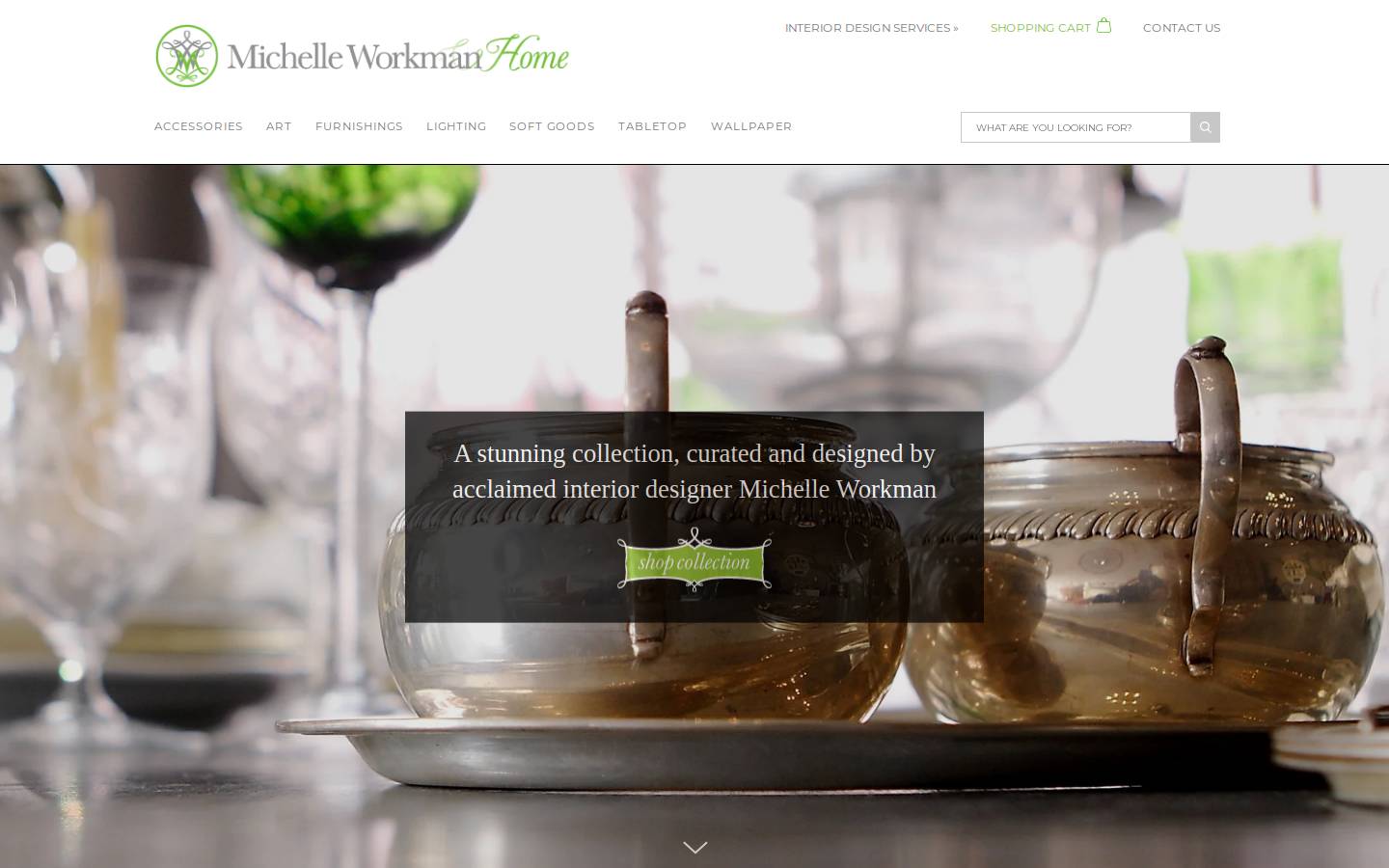 michelleworkmanhome.com homepage screenshot