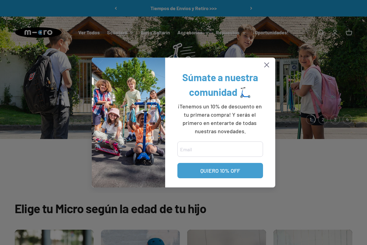 microchile.cl homepage screenshot