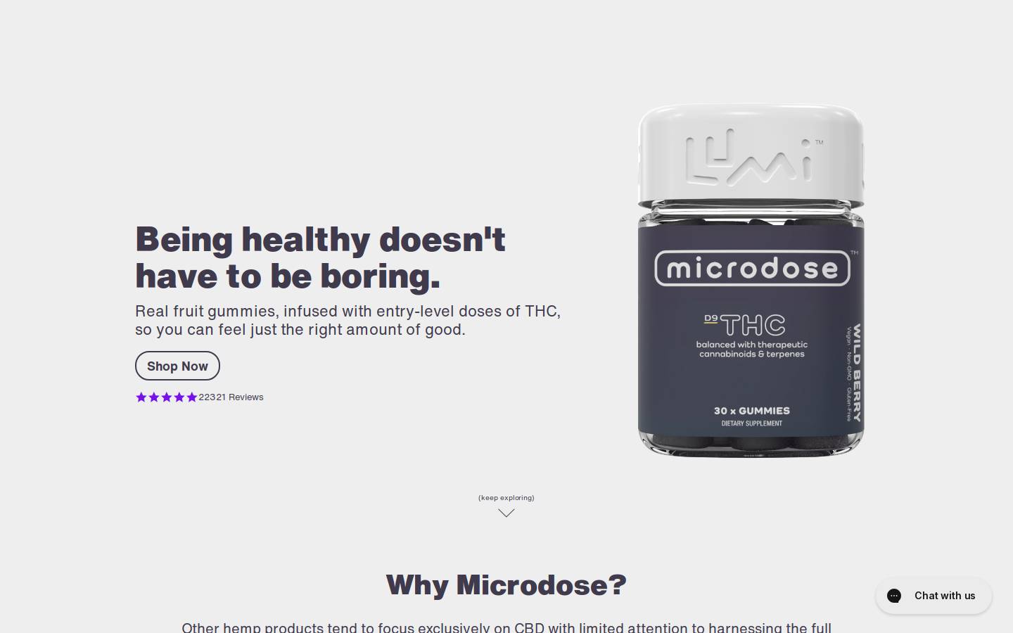 Lumi Labs homepage screenshot