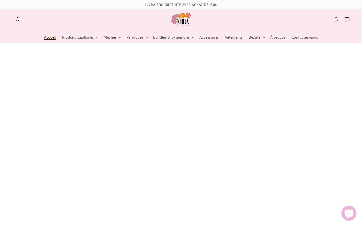 midabeaute.ca homepage screenshot