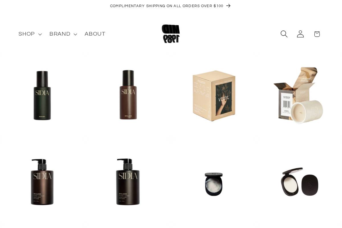 midnineteeneightynine.com homepage screenshot