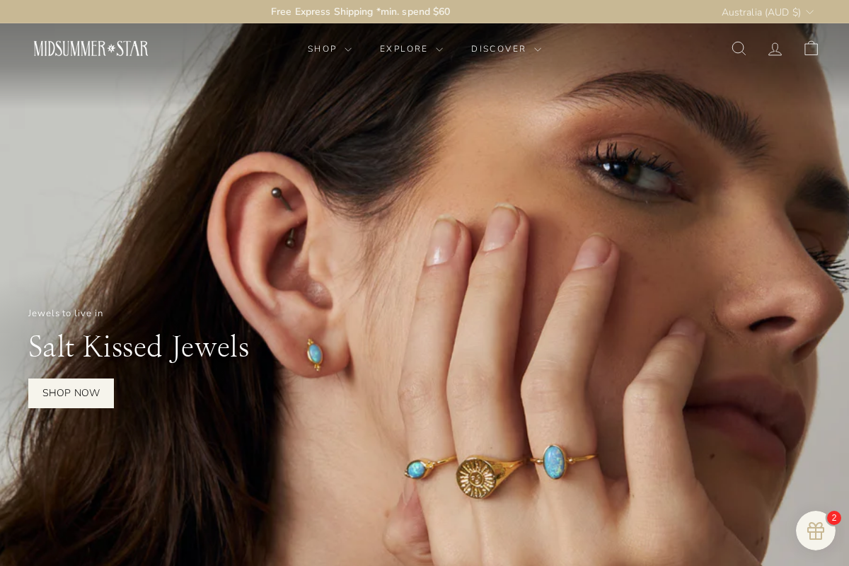 Midsummer Star homepage screenshot