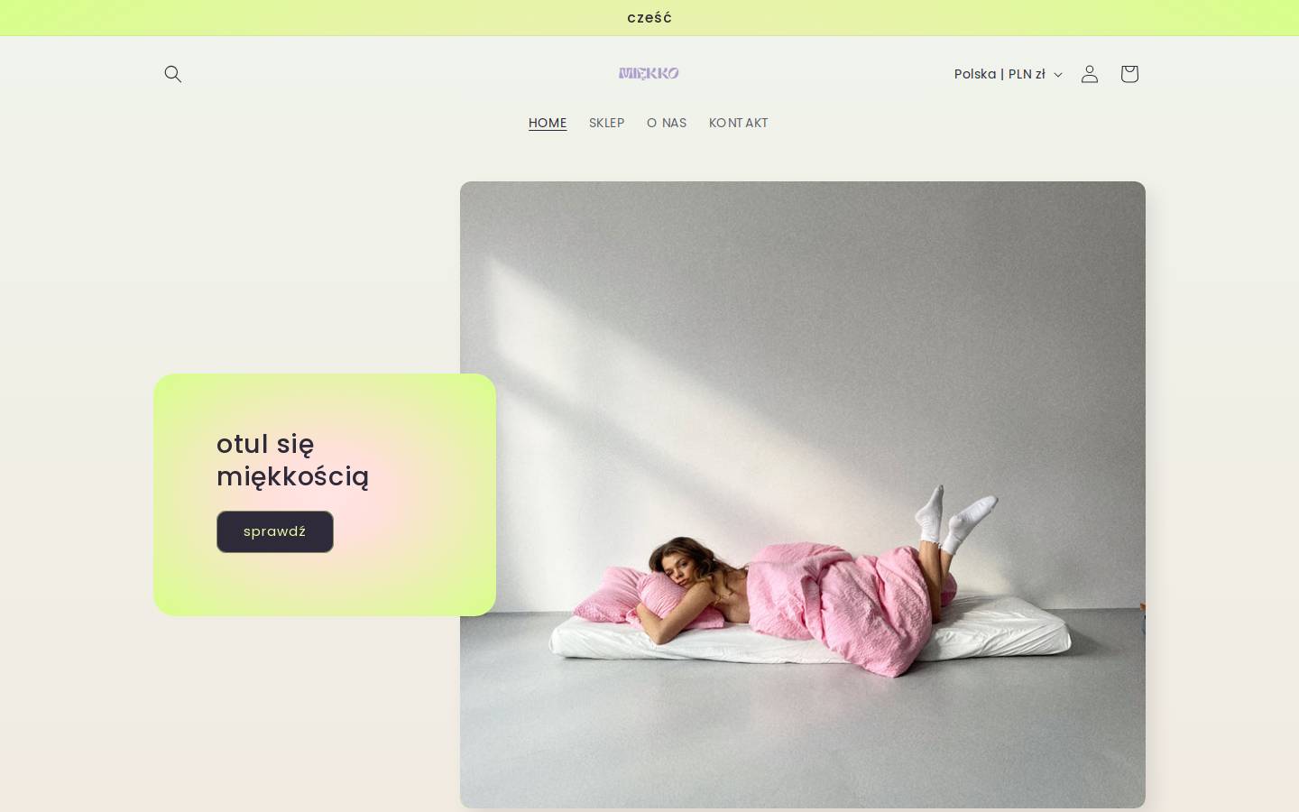 miekko.com.pl homepage screenshot