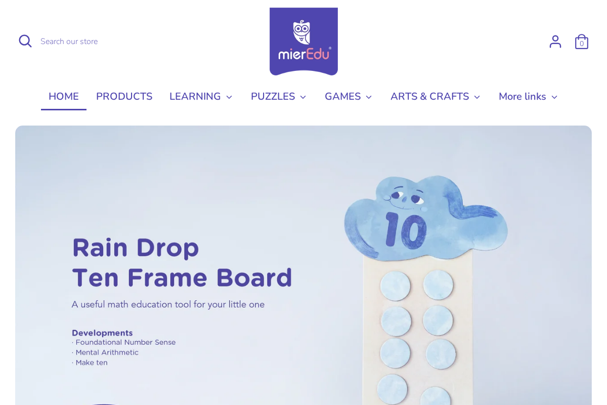 mieredu.com.au homepage screenshot