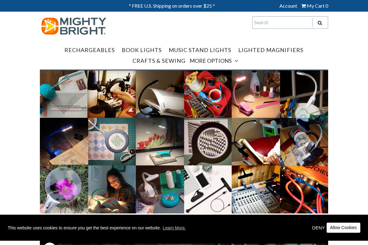 mightybright.com homepage screenshot