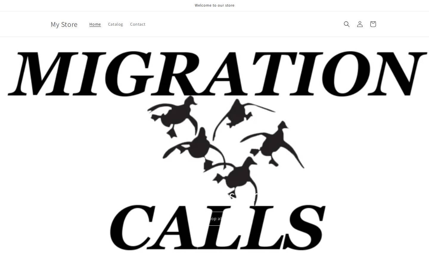 migrationcalls.com homepage screenshot