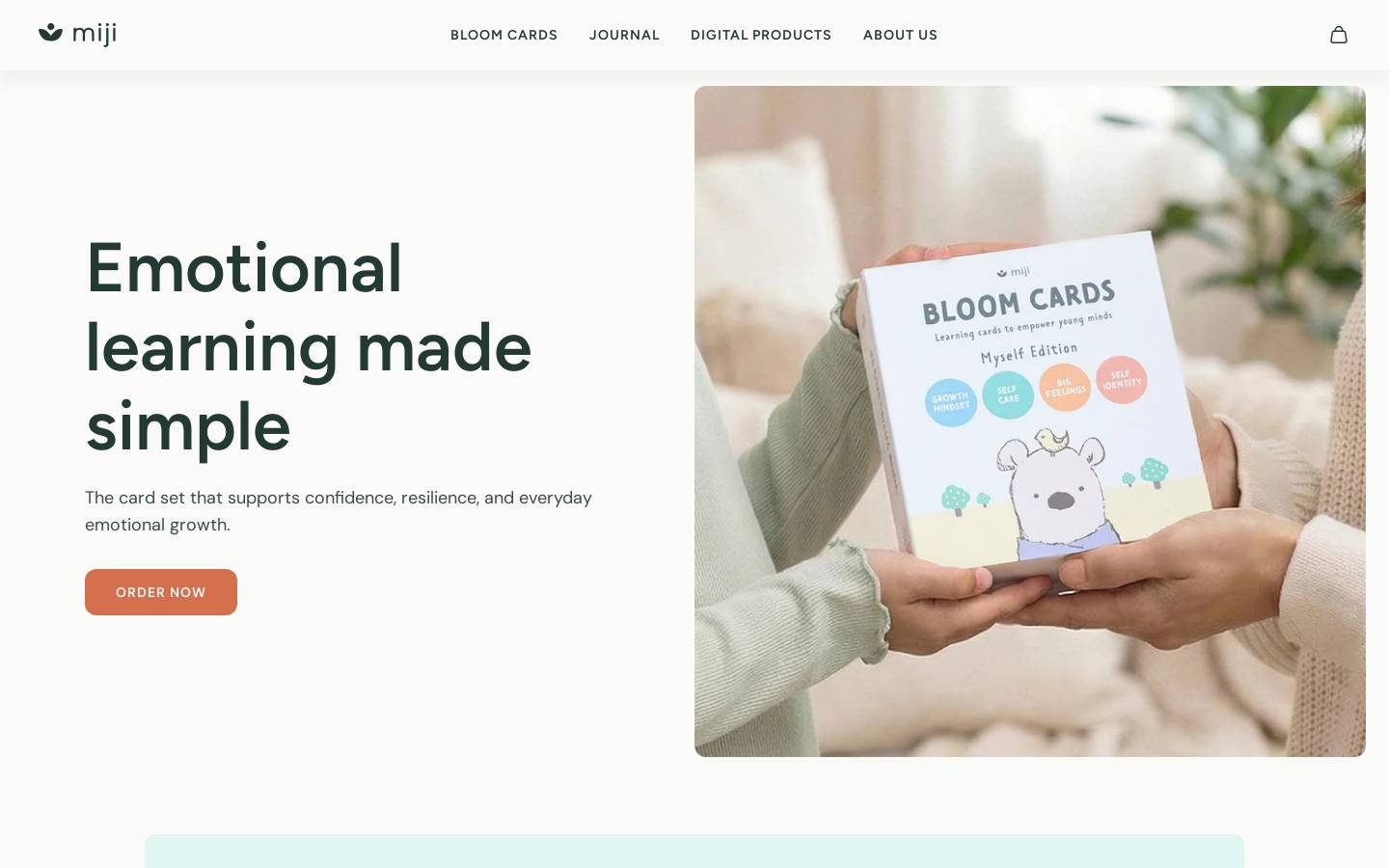 miji.life homepage screenshot
