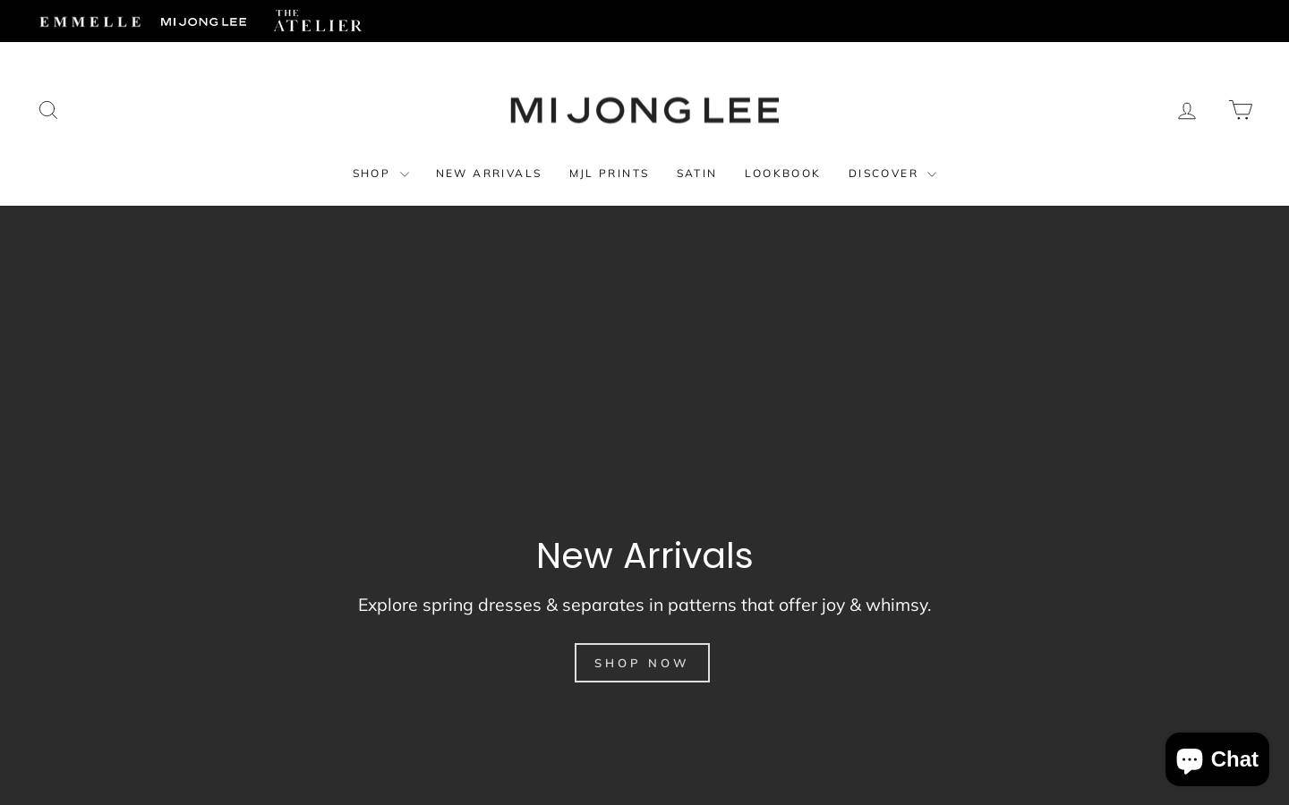 mijonglee.com homepage screenshot