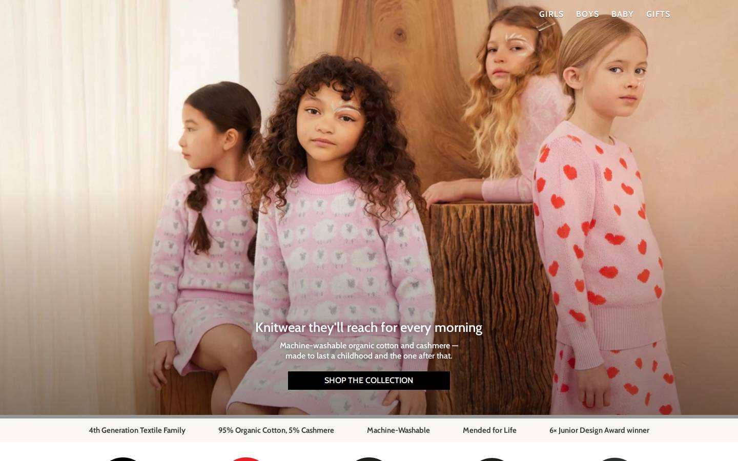 Mika & Milo homepage screenshot