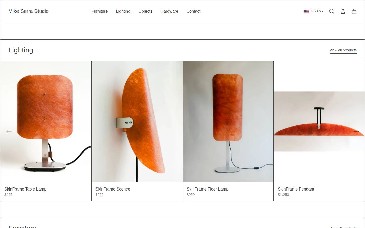 mikeruizserra.com homepage screenshot