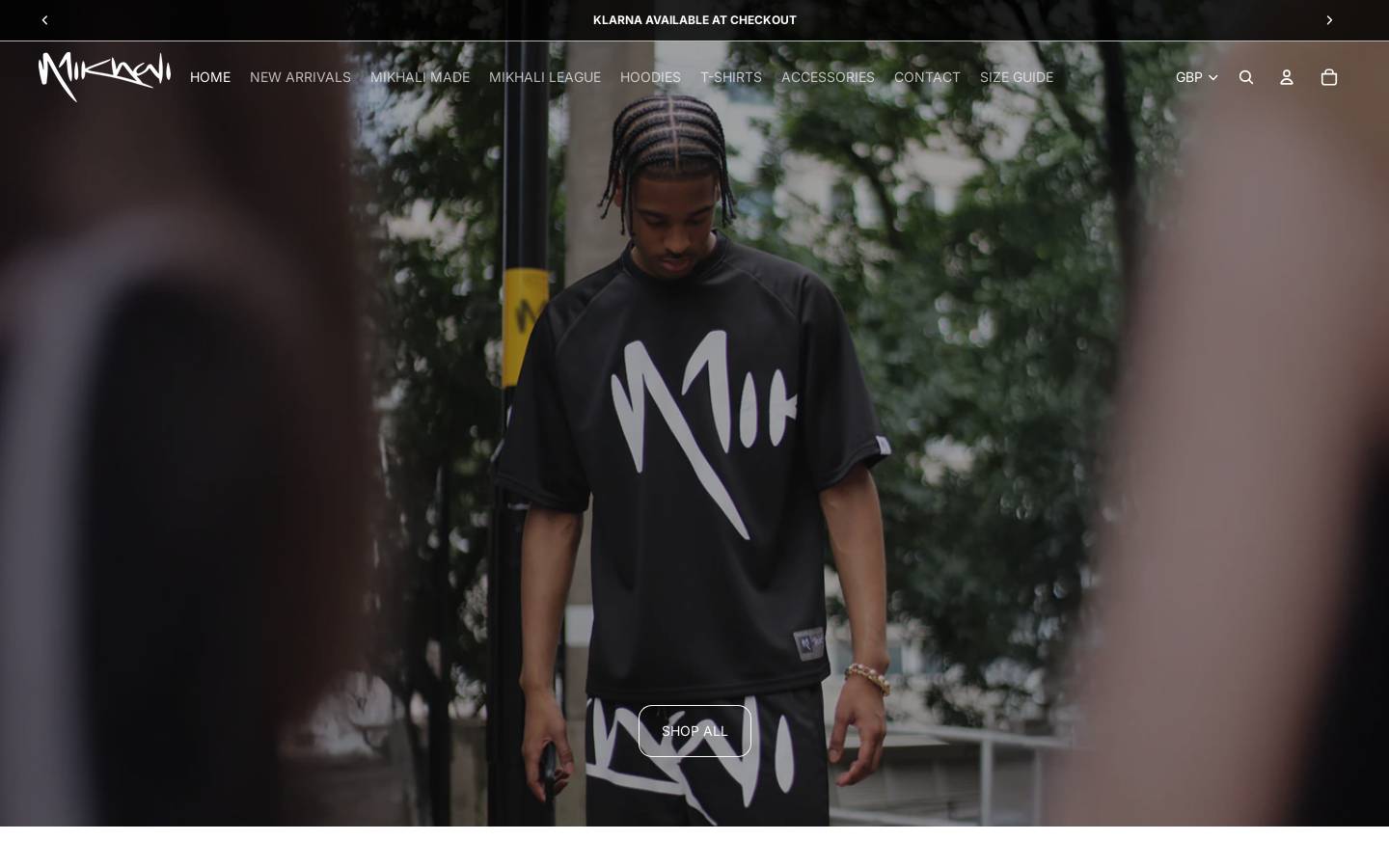 MIKHALI     homepage screenshot