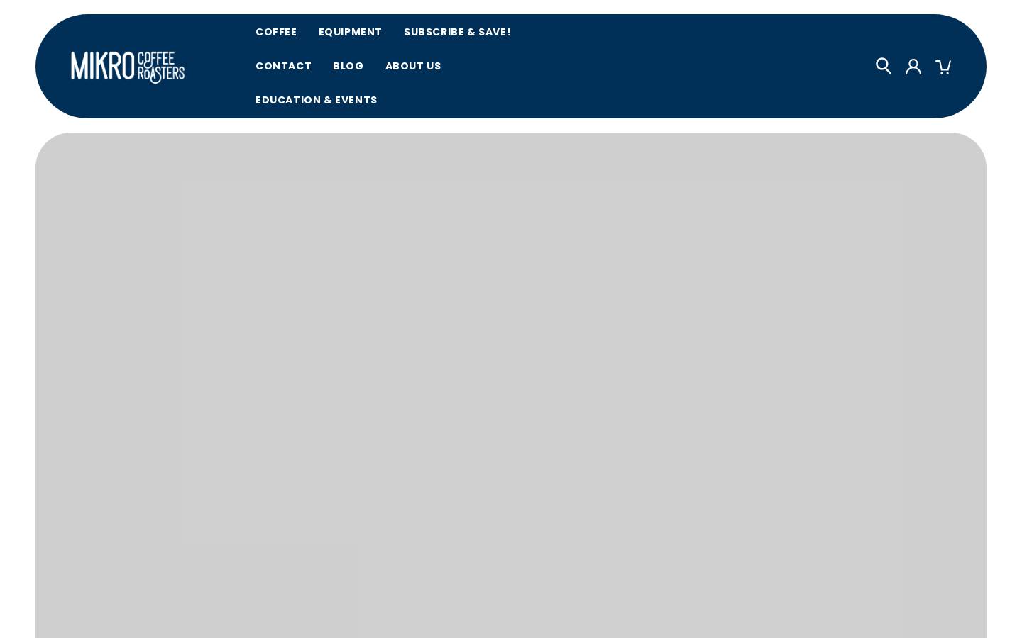 mikrocoffeeroasters.com.au homepage screenshot