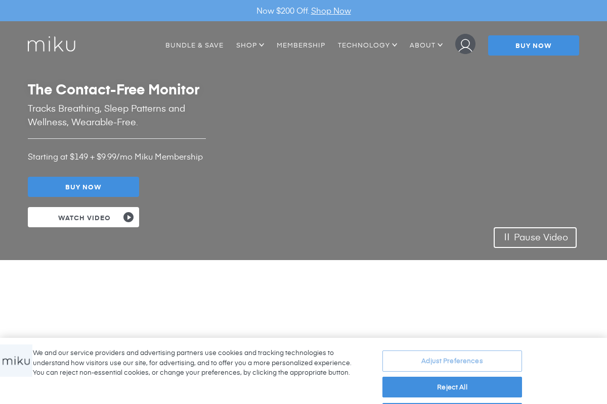 mikucare.com homepage screenshot