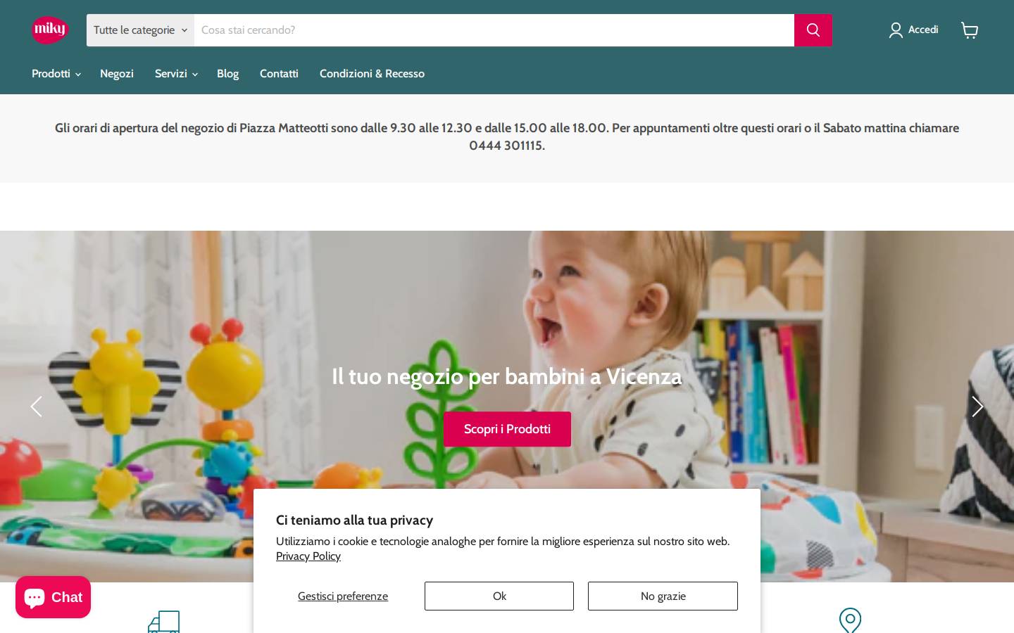 miky.biz homepage screenshot