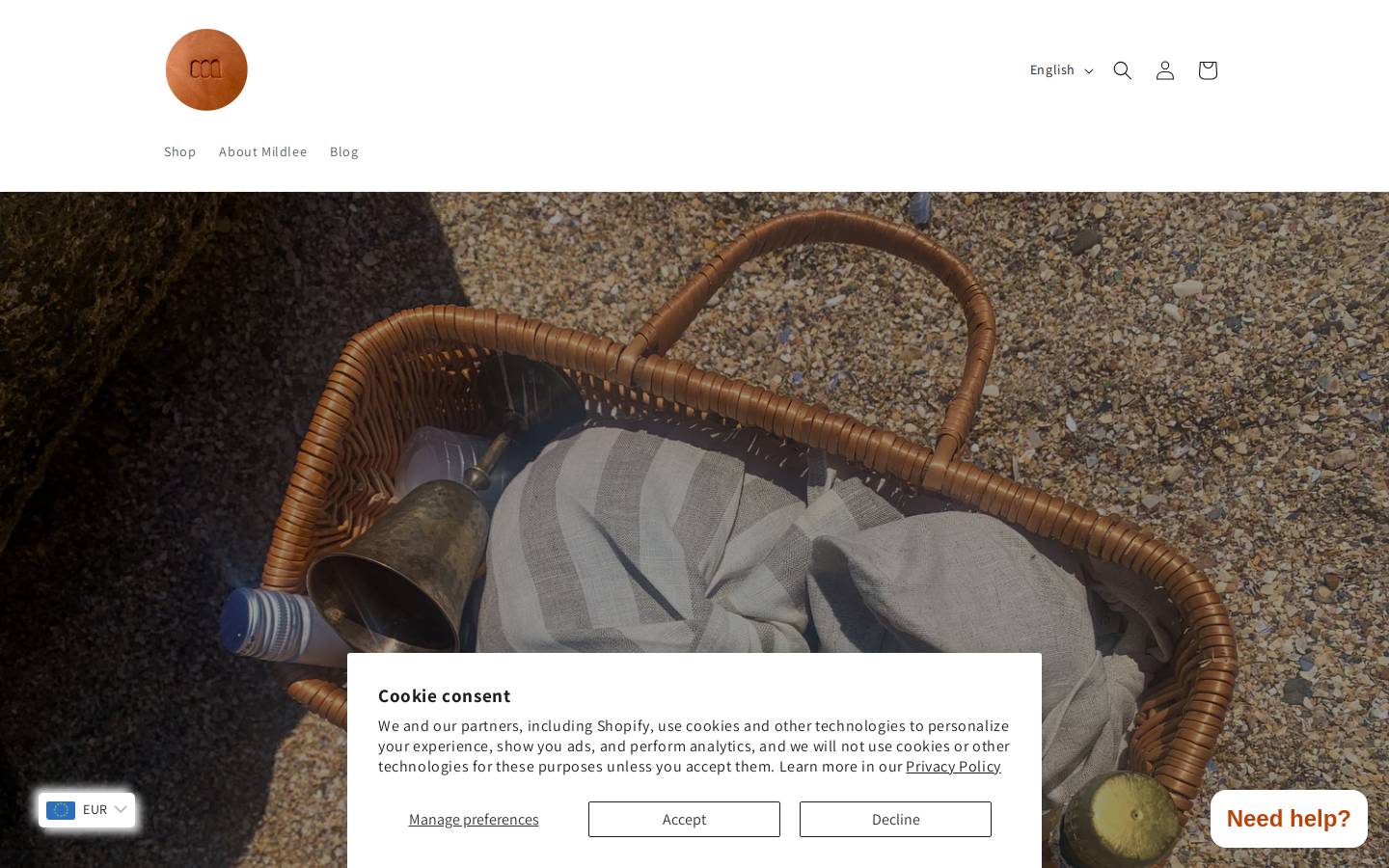 mildleehome.com homepage screenshot