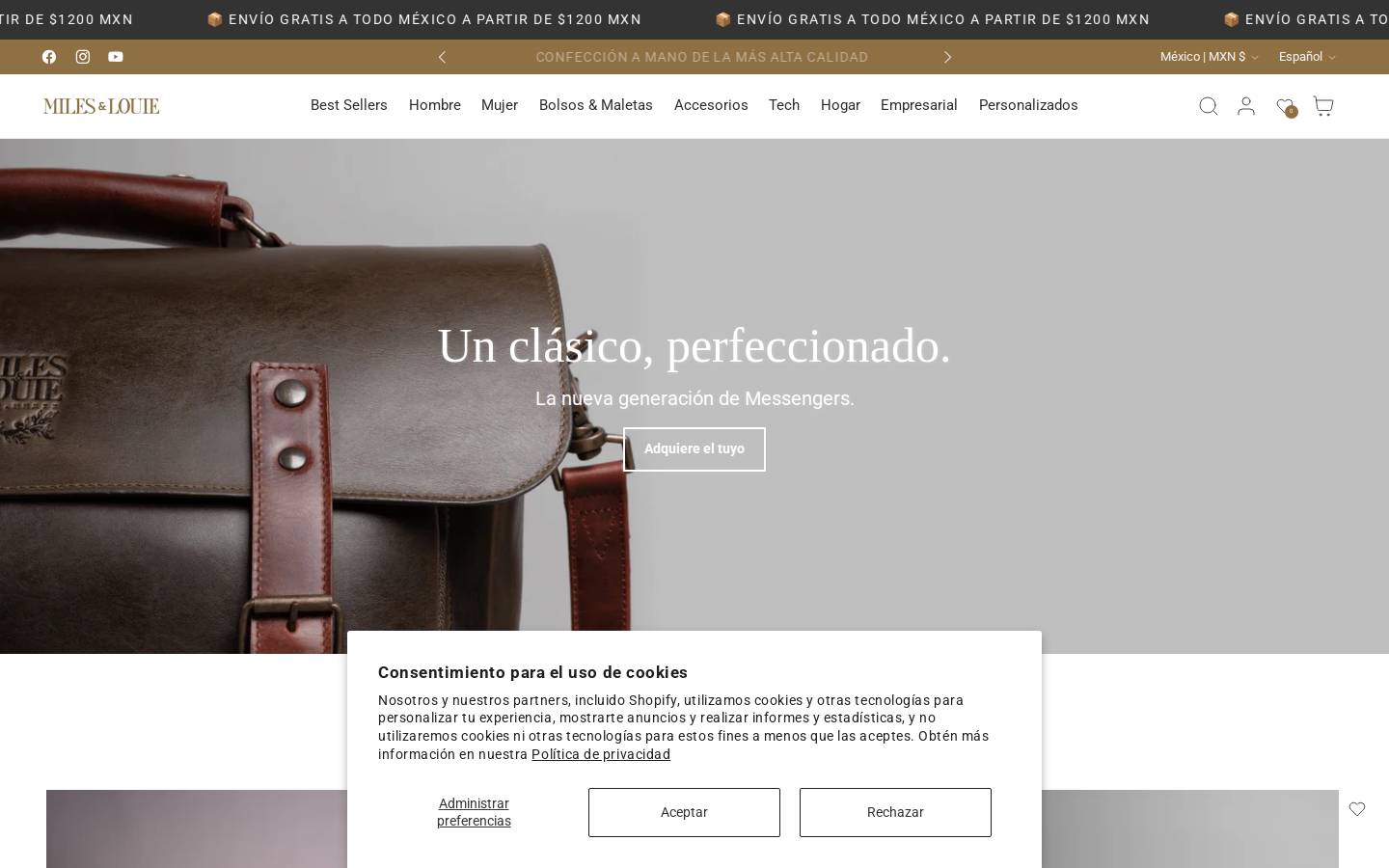 milesandlouie.com homepage screenshot