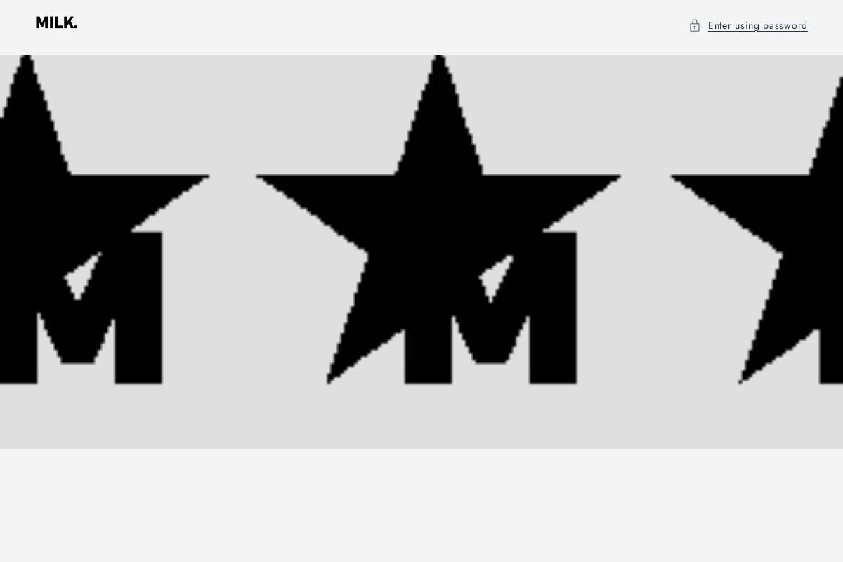 milkclothingco.com homepage screenshot