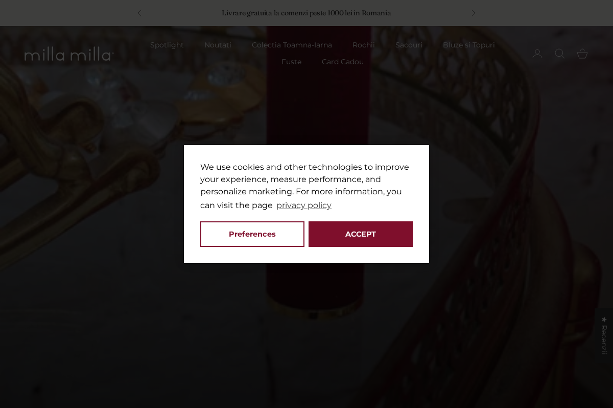 millamilla.shop homepage screenshot