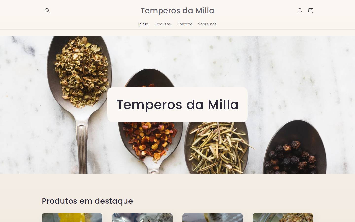 millatemperos.com homepage screenshot