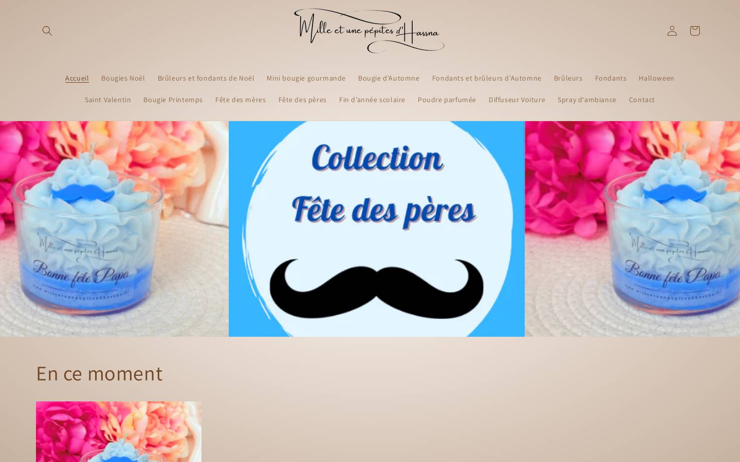 milleetunepepitesdhassna.fr homepage screenshot