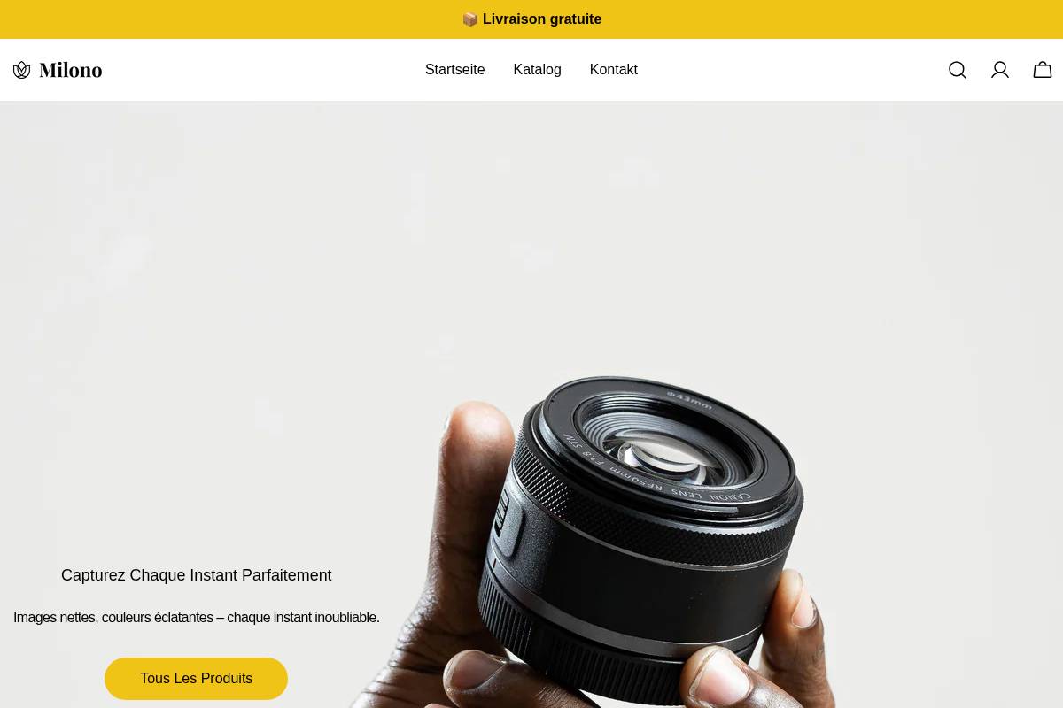millono.fr homepage screenshot
