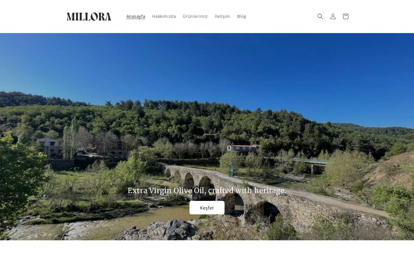 millorastore.com homepage screenshot