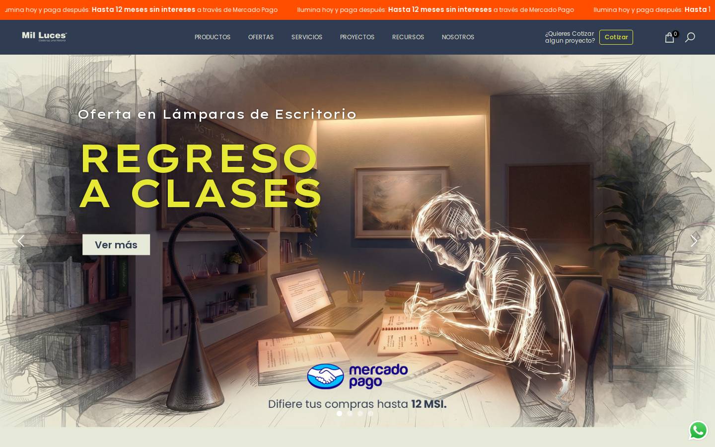 milluces.com homepage screenshot
