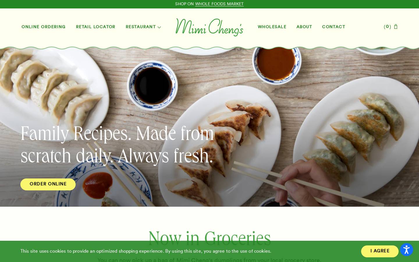 mimichengs.com homepage screenshot