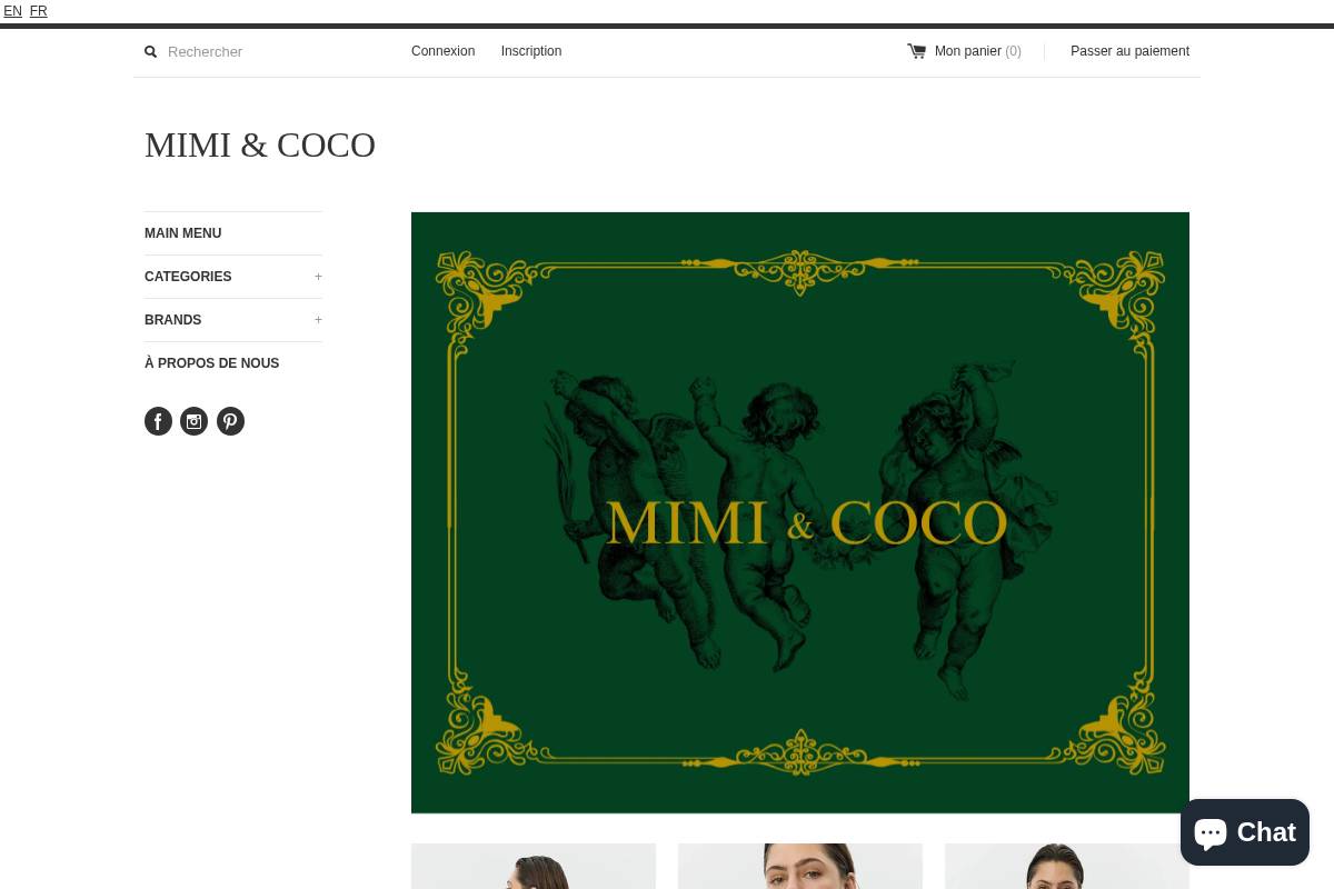 mimicoco.com homepage screenshot