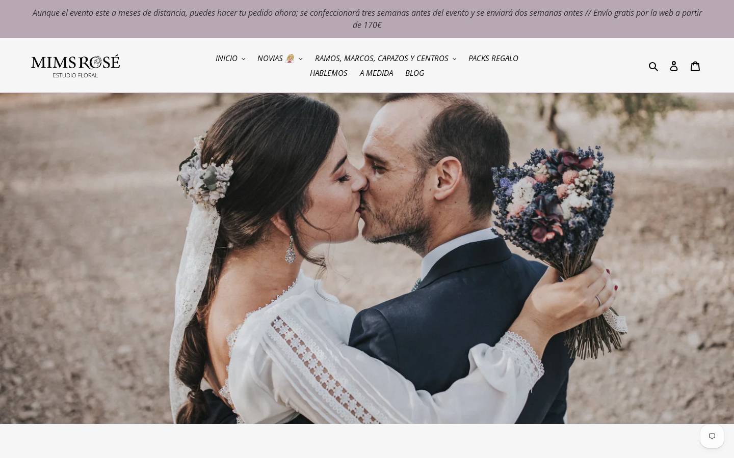 mimsrose.com homepage screenshot