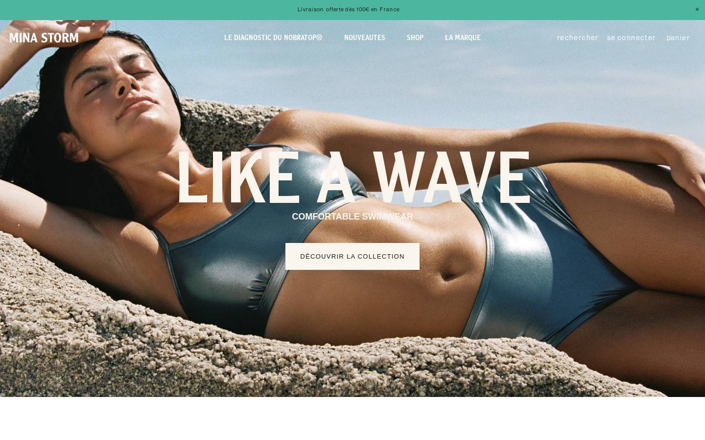 minastorm.com homepage screenshot