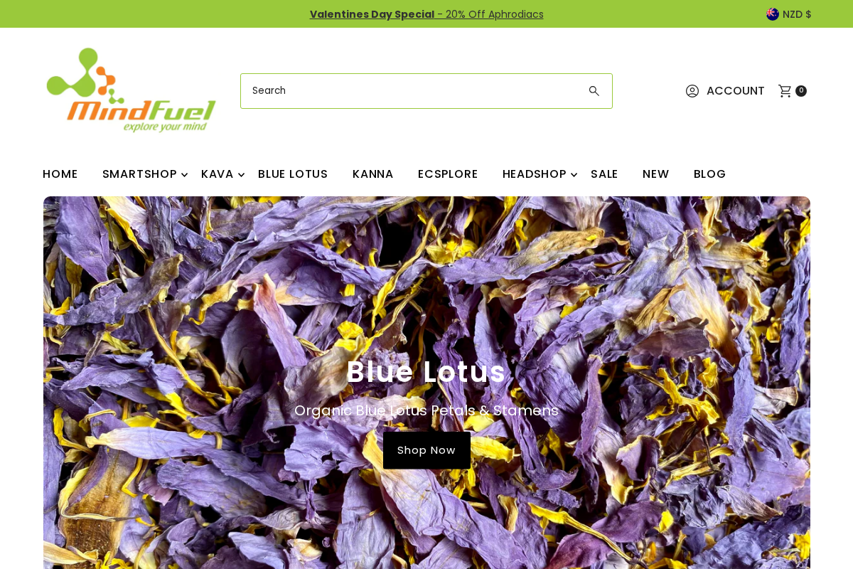 mindfuel.co.nz homepage screenshot