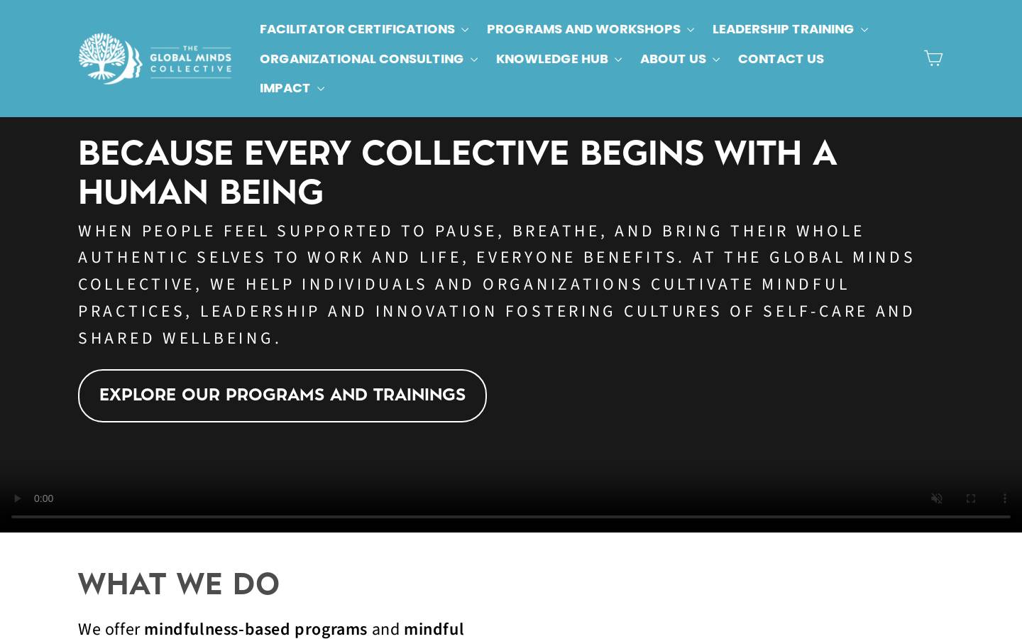 mindfulnesswithoutborders.ca homepage screenshot