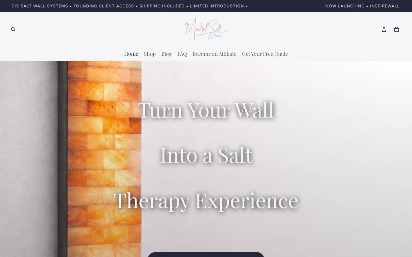 mindfulsalt.com homepage screenshot