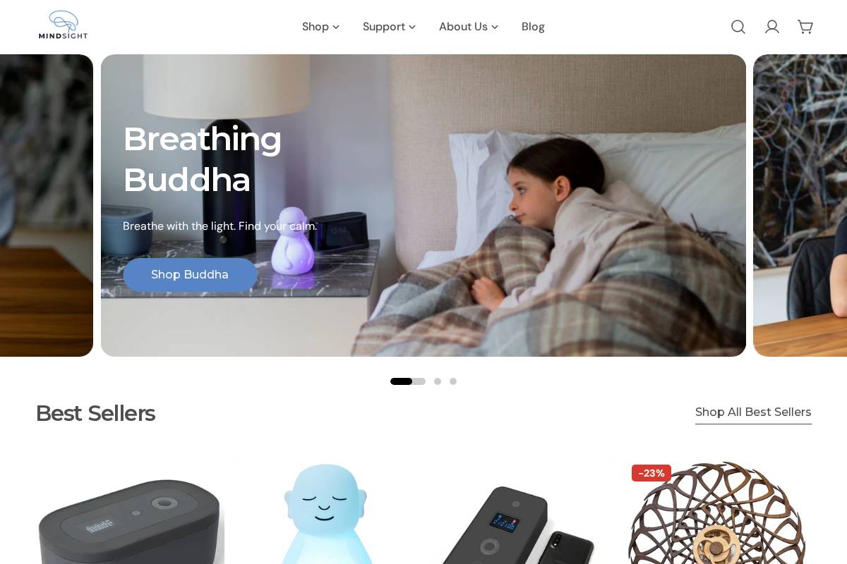 mindsightnow.com homepage screenshot