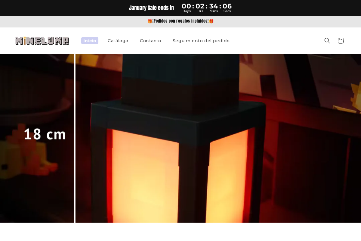 Mineluma homepage screenshot