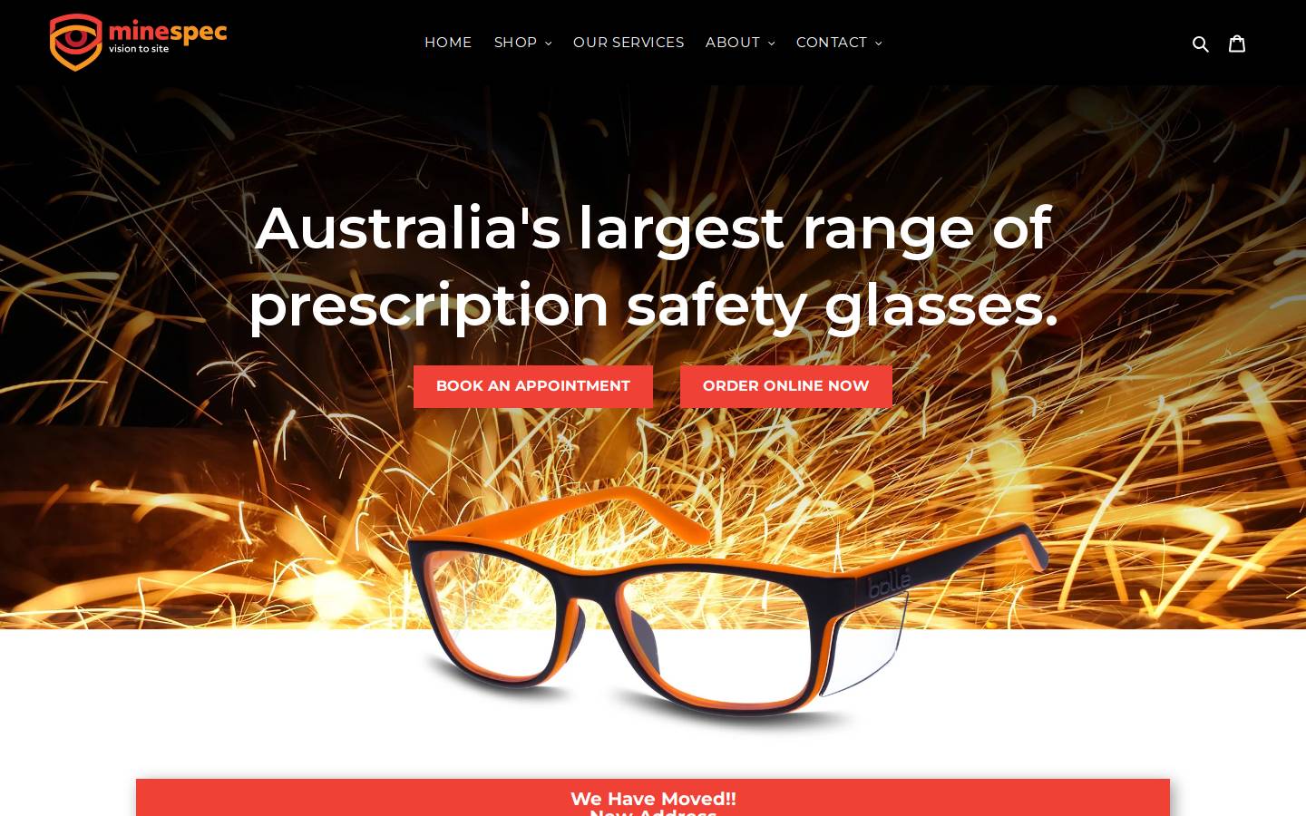 minespecwa.com.au homepage screenshot