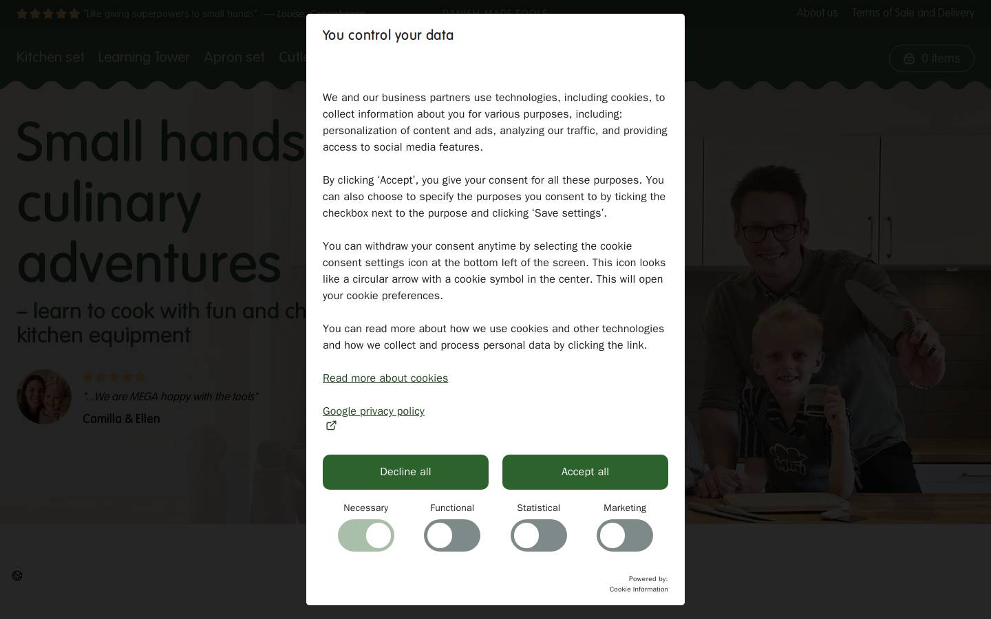 MINI Family homepage screenshot