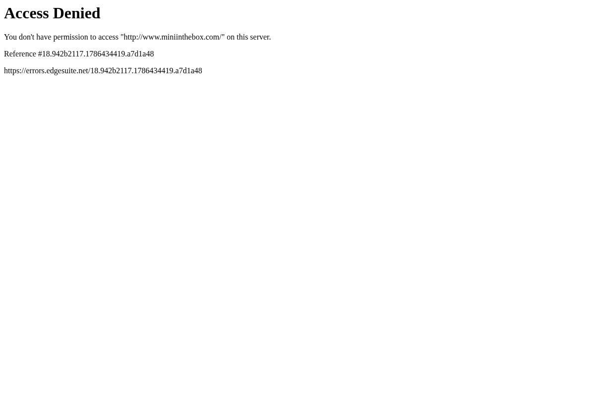 miniinthebox.com homepage screenshot